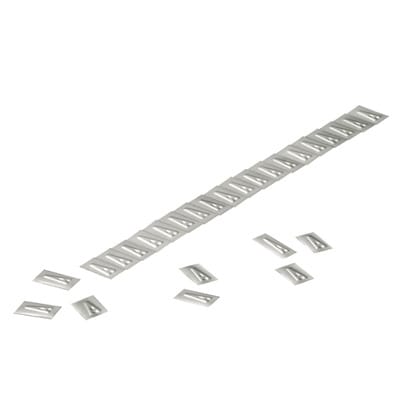 WEIDMÜLLER - Edelstahlmarkierer WSM, 5.5x9.9mm, groß M, 1.4404, silber