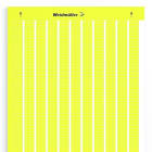 WEIDMÜLLER - Gerätemarkierung, selbstklebend, 15mm, Polyester, PVC frei, gelb