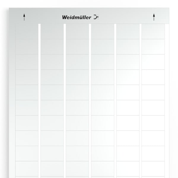 WEIDMÜLLER - Gerätemarkierung, selbstklebend, 30mm, Polyester, PVC frei, silber