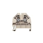 WEIDMÜLLER - Durchgangs-Reihenklemme, Schraubanschl, 2.5mm², 800V, 24A, dunkelbeige
