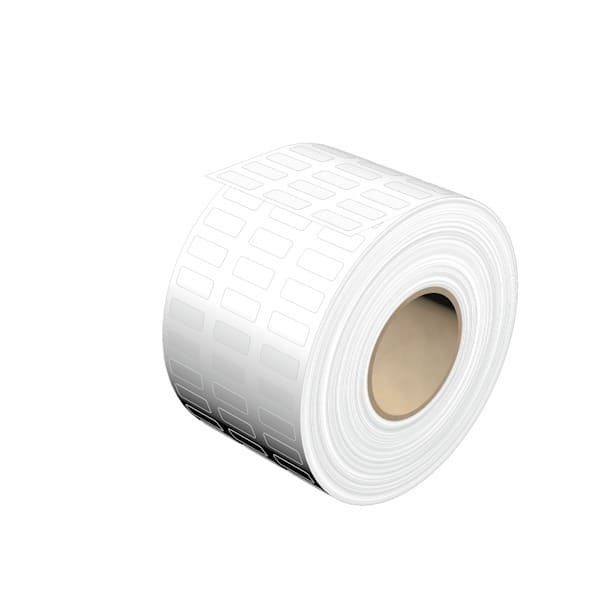WEIDMÜLLER - Gerätemarkierung, selbstklebend, halogenfrei, 12mm, Polyester, weiß