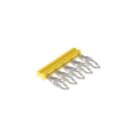WEIDMÜLLER - Querverbinder, gesteckt, Pole:5, Raster 3.5mm, Isoliert, 17.5A, gelb