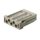 WEIDMÜLLER - HDC-Einsatz Buchse, 250V, 20A, Pole:5, Crimpanschl