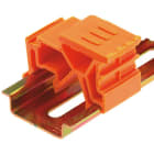 WEIDMÜLLER - Rastfuß, orange, Adapter für Tragschienen