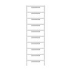 WEIDMÜLLER - Klemmenmarkierung, Raster 3.5mm, Zahlen, waagerecht, weiß