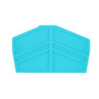 WEIDMÜLLER - Abschlussplatte (Klemmen), 61.5x2mm, blau
