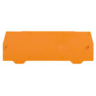 WEIDMÜLLER - Trennwand (Klemmen), Zwischenplatte, 105.8x38.35mm, orange