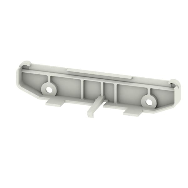 WEIDMÜLLER - Abschlussplatte (Klemmen), 104.8x27.2mm, grau