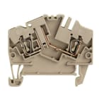 WEIDMÜLLER - Prüftrenn-Reihenklemme ZTR, Zugfeder, 2.5mm², 400V, 10A, dunkelbeige