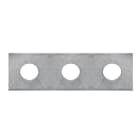 WEIDMÜLLER - Querverbinder, geschraubt, Pole:3, Raster 22mm, 150A, grau