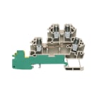 WEIDMÜLLER - Initiator-, Aktor-Reihenklemme, Schraubanschl, 2.5mm², 250V, 17.5A, dunkelbeige