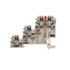 WEIDMÜLLER - Initiator-, Aktor-Reihenklemme, Schraubanschl, 2.5mm², 30 V, 24A, dunkelbeige