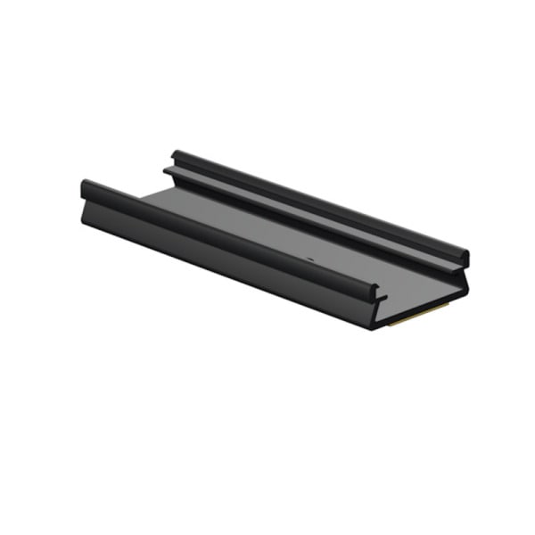 WEIDMÜLLER - Halter (Gerätemarkierungen), selbstklebend, 17mm, PVC, schwarz