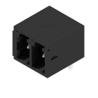 WEIDMÜLLER - Leiterplattensteckverbinder (Platine), 3.81mm, Polzahl: 2, Abgangswinkel: 90°