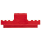 WEIDMÜLLER - Bolzenklemme, Schraubanschl, 185mm², 4000 V, 415 A, M 10, Montageplatte, rot