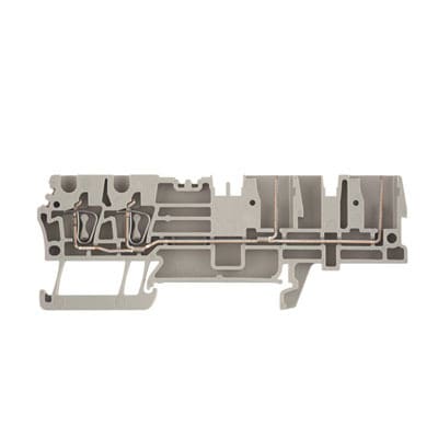 WEIDMÜLLER - Durchgangs-Reihenklemme, Zugfederanschluss, 2.5mm², 500V, 24A, dunkelbeige