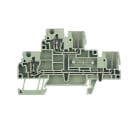 WEIDMÜLLER - Mehrstock-Reihenklemme, Zugfederanschluss, 2.5mm², 500V, 24A, dunkelbeige
