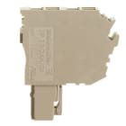 WEIDMÜLLER - Stecker (Klemmen), Steckanschluss, 2.5mm², 500V, 24A, Polzahl: 2, dunkelbeige