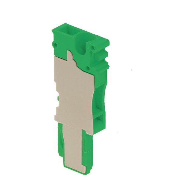 WEIDMÜLLER - Stecker (Klemmen), Steckanschluss, 2.5mm², 500V, 24A, Polzahl: 1, grün