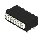 WEIDMÜLLER - Leiterplattenklemme, 3.50mm, Polzahl:6, Abgang: 90°, PUSH IN