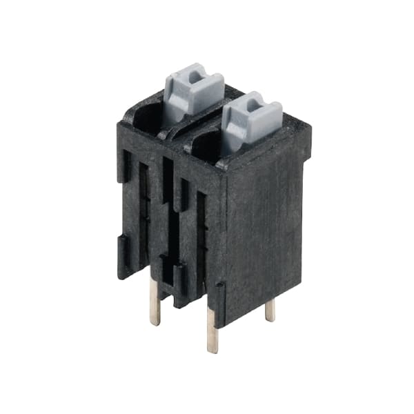 WEIDMÜLLER - Leiterplattenklemme, 5.08mm, Polzahl:2, Abgang: 180°, PUSH IN