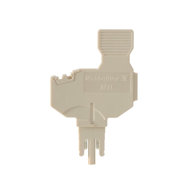 WEIDMÜLLER - Bauelementstecker (Klemmen), sonstige, gesteckt, beige