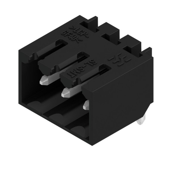 WEIDMÜLLER - Leiterplattensteckverbinder (Platine), 3.50mm, Polzahl: 3, Abgangswinkel: 90°