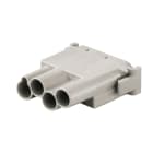WEIDMÜLLER - HDC-Einsatz Stift, 630 V, 25A, Pole:4, Crimpanschl