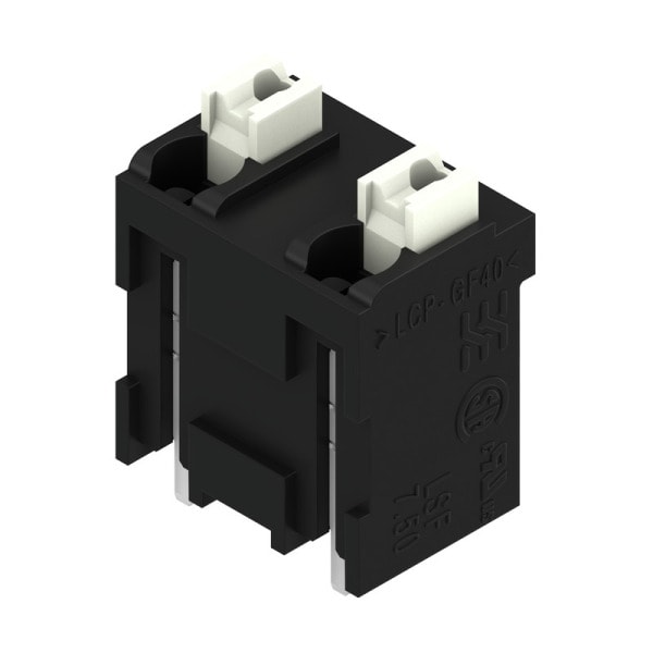 WEIDMÜLLER - Leiterplattenklemme, 7.50mm, Polzahl:2, Abgang: 180°, PUSH IN