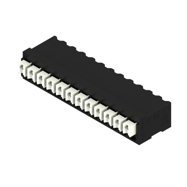 WEIDMÜLLER - Leiterplattenklemme, 3.50mm, Polzahl:12, Abgang: 90°, PUSH IN