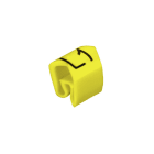 WEIDMÜLLER - Leitermarkierer, 4-10mm, 6x7mm, Zeichen L1, PVC, gelb