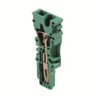 WEIDMÜLLER - Stecker (Klemmen), Steckanschluss, 2.5mm², 500V, 24A, Polzahl: 1, grün
