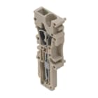 WEIDMÜLLER - Stecker (Klemmen), Steckanschluss, 2.5mm², 500V, 24A, Polzahl: 1, dunkelbeige