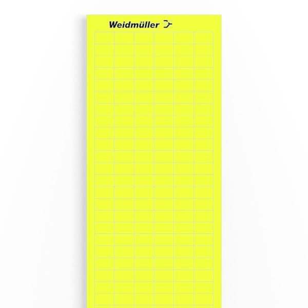 WEIDMÜLLER - Gerätemarkierung, selbstklebend, 15mm, Polyester, PVC frei, gelb