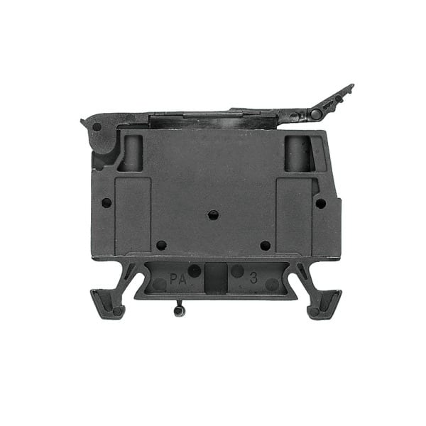 WEIDMÜLLER - Sicherungs-Reihenklemme, Schraubanschl, 4mm², 250V, 6.3A, schwarz