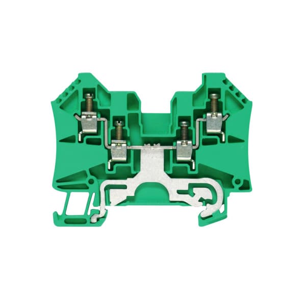 WEIDMÜLLER - Schutzleiter-Reihenklemme, Schraubanschl, 4mm², 800V, 8A, grün/gelb