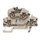 WEIDMÜLLER - Bauelement-Reihenklemme, Zugfederanschluss, 2.5mm², 24V, 10A, LED rot