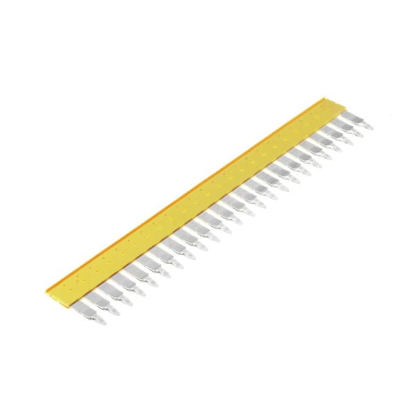 WEIDMÜLLER - Querverbinder, gesteckt, Pole:24, Raster 8.1mm, Isoliert, 41A, gelb