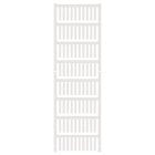 WEIDMÜLLER - Leitermarkierer SlimFix, 2.2-2.9mm, 21x3.6mm, PA 66, weiß
