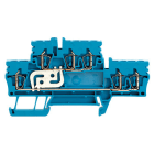 WEIDMÜLLER - Mehrstock-Reihenklemme, Zugfederanschluss, 2.5mm², 800V, 24A, blau