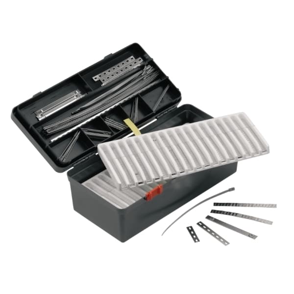WEIDMÜLLER - Edelstahlmarkierer, 330x174mm, WSM Service Box, 1.4404, silb