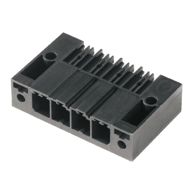 WEIDMÜLLER - Leiterplattensteckverbinder (Platine), 7.62mm, Polzahl: 4, Abgangswinkel: 90°