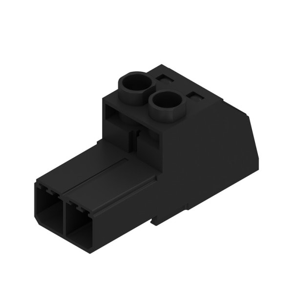 WEIDMÜLLER - Leiterplattensteckverbinder (Leiter), 7.62mm, Polzahl: 2, Zugbügelanschluss