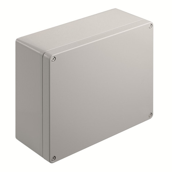 WEIDMÜLLER - Aluminium-Leergehäuse Klippon K, 280x230x111mm, Pulverbeschichtet, silbergrau