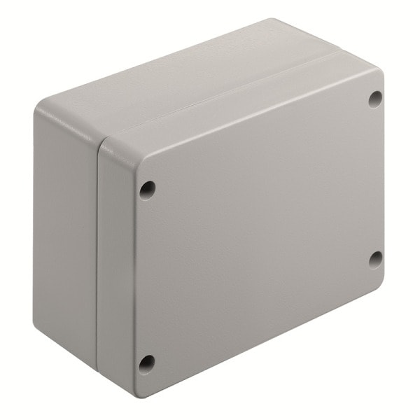 WEIDMÜLLER - Aluminium-Leergehäuse Klippon K, 200x160x100mm, Pulverbeschichtet, silbergrau