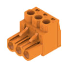 WEIDMÜLLER - Leiterplattensteckverbinder (Leiter), 5.08mm, Polzahl: 3, Zugbügelanschluss