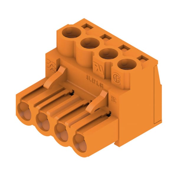 WEIDMÜLLER - Leiterplattensteckverbinder (Leiter), 5.08mm, Polzahl: 4, Zugbügelanschluss