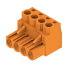 WEIDMÜLLER - Leiterplattensteckverbinder (Leiter), 5.08mm, Polzahl: 4, Zugbügelanschluss