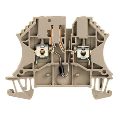 WEIDMÜLLER - Reihenklemme mit elektr.Bauteilen WTR, Schraub, 2.5mm², 500V, 1A dbg