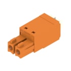 WEIDMÜLLER - Buchsenleiste, 3.81mm, Pole:2, PUSH IN, Zugfeder